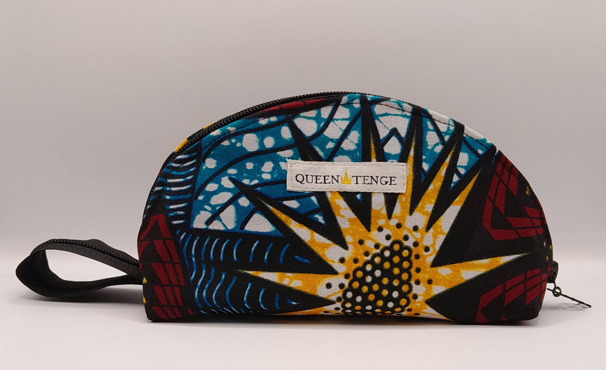Queen Tenge - Mwezi Half Moon Toiletry Bags Small