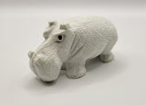 White Stone Hippos