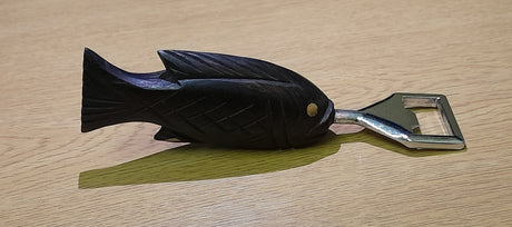Rounded Ebony Handmade Animal Handle Bottle Opener