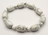 White Howlite Bracelets