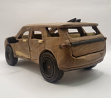 Unique Hand Carved Wooden Cars