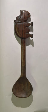 Ebony Handmade Animal Spoons Malawi