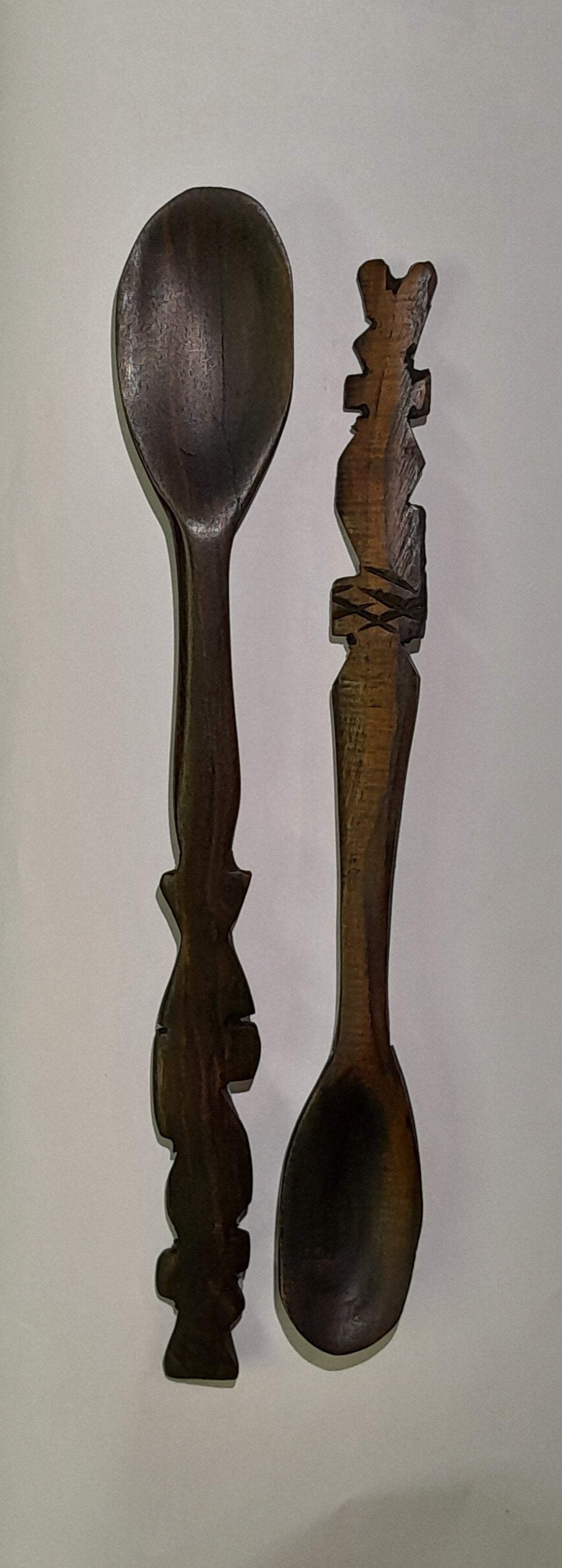 Ebony Handmade Animal Spoons Malawi