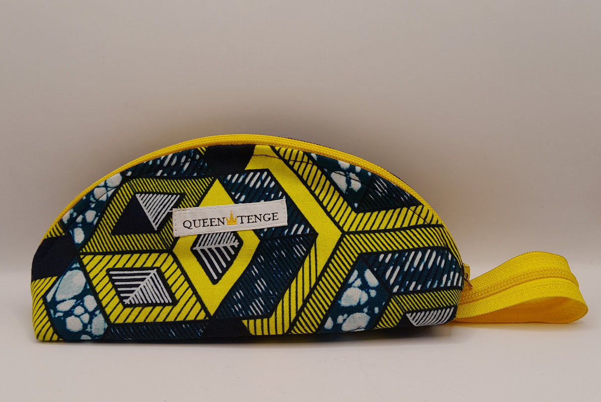 Queen Tenge - Mwezi Half Moon Toiletry Bags Small