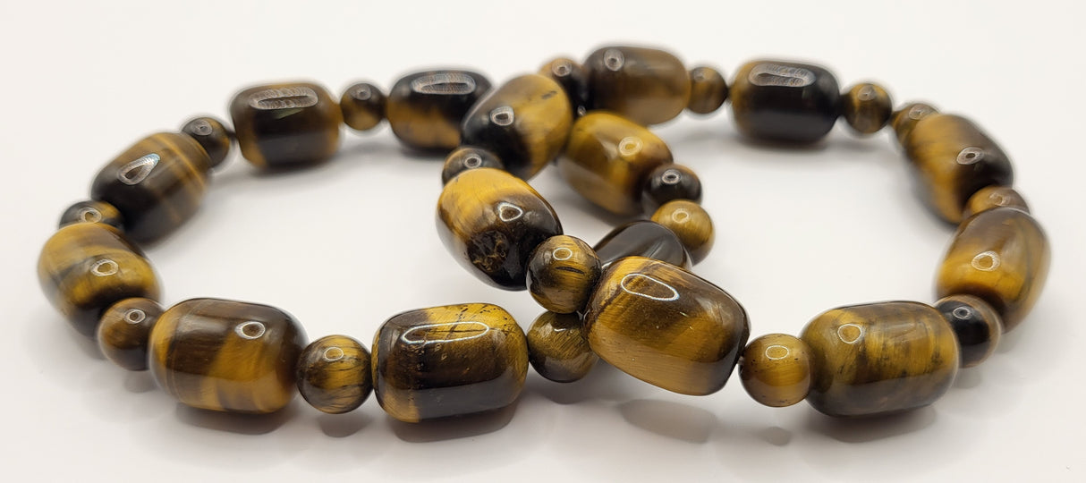 Oval Tiger Eye Bracelets