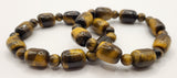 Oval Tiger Eye Bracelets