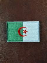 National Flag Embroidery Patch With Velcro 8cm x 5cm