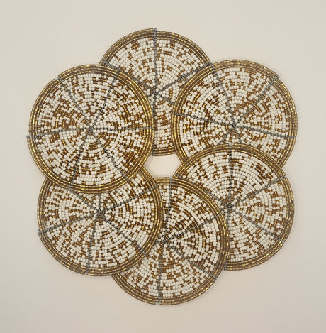 Beaded Coasters
