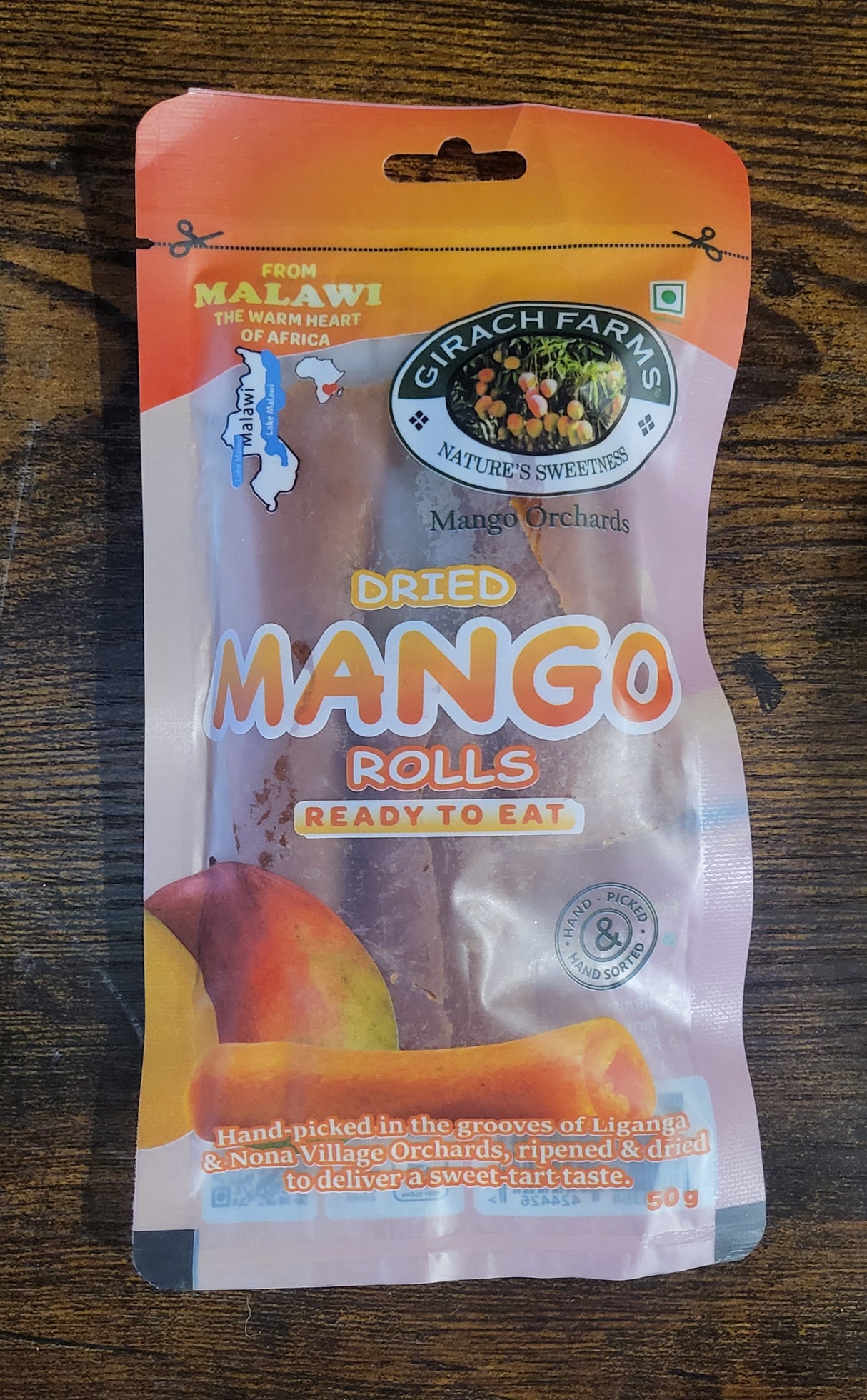 Dried Mango Rolls