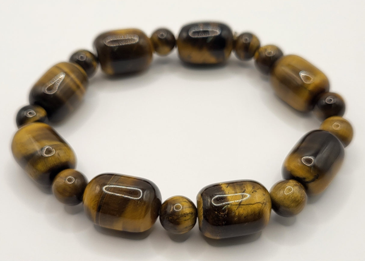 Oval Tiger Eye Bracelets