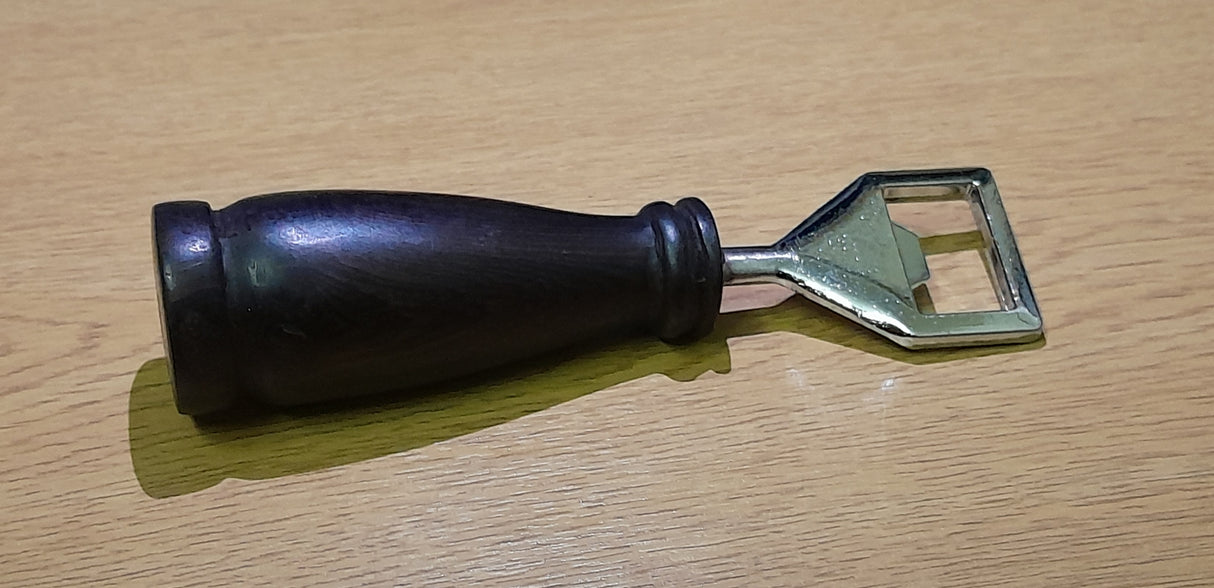 Rounded Ebony Handmade Animal Handle Bottle Opener