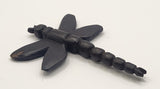 Ebony Hand Carved Dragonflies