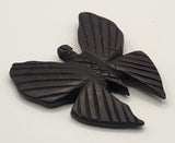 Ebony Hand Carved Butterflies